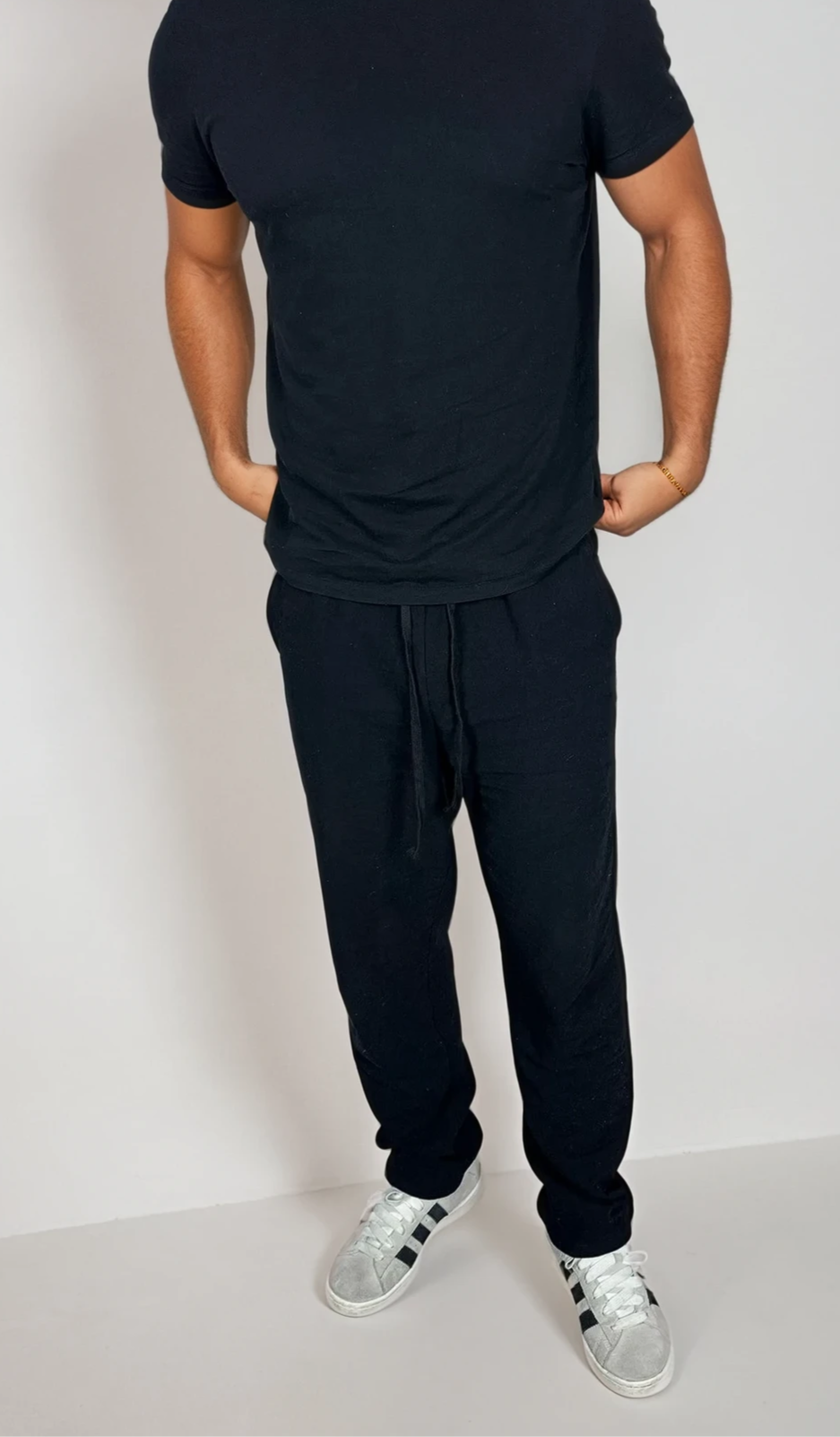 Casual Leinen Hose