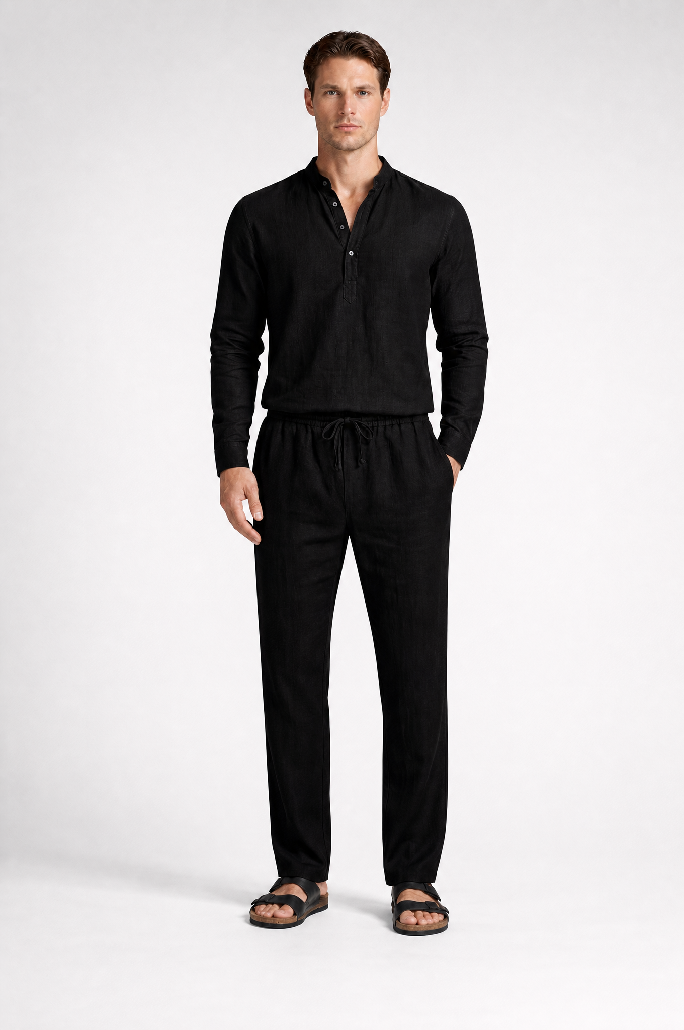 Casual Leinenhose