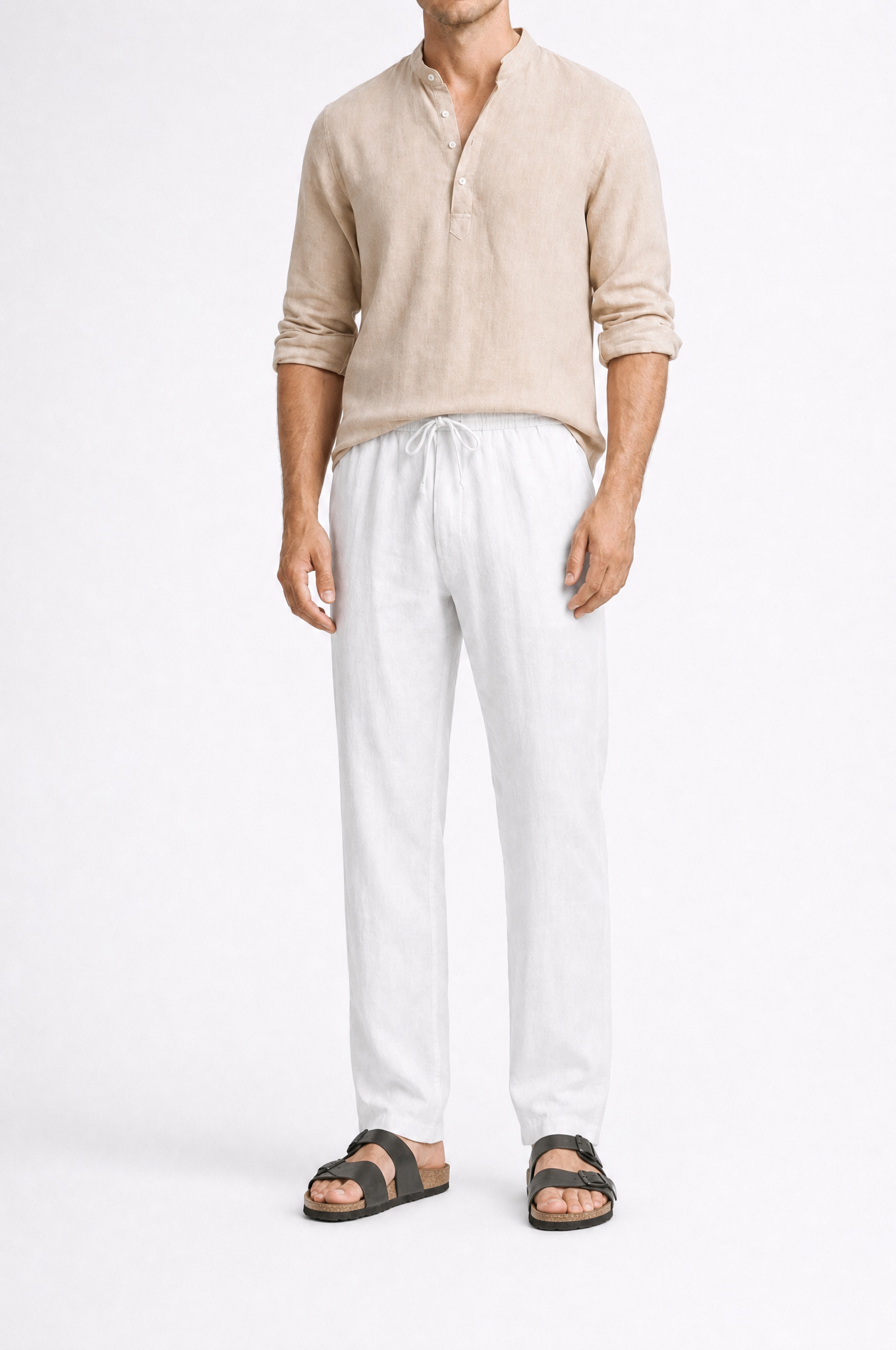 Casual Leinenhose
