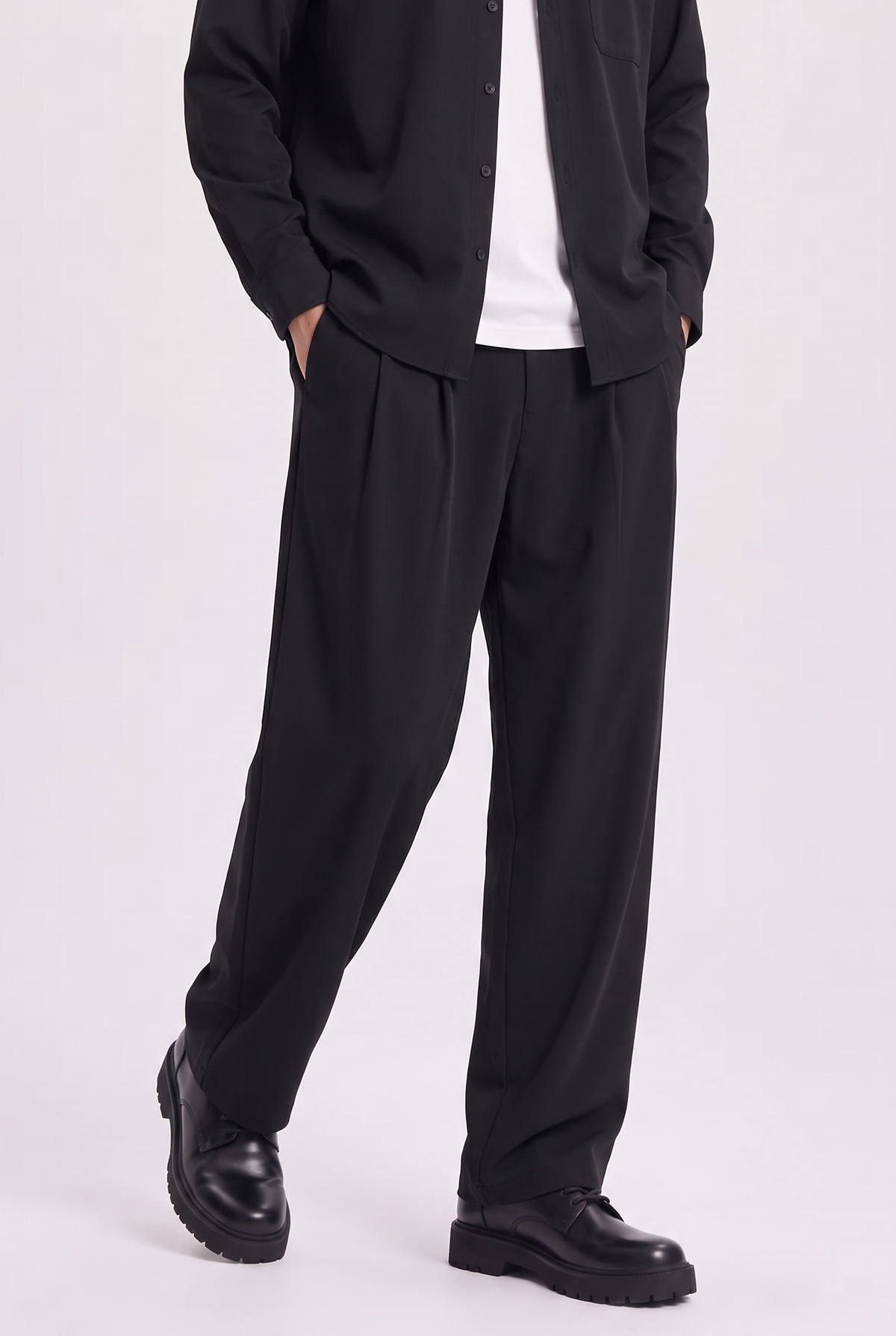 Straight Tailored Trousers