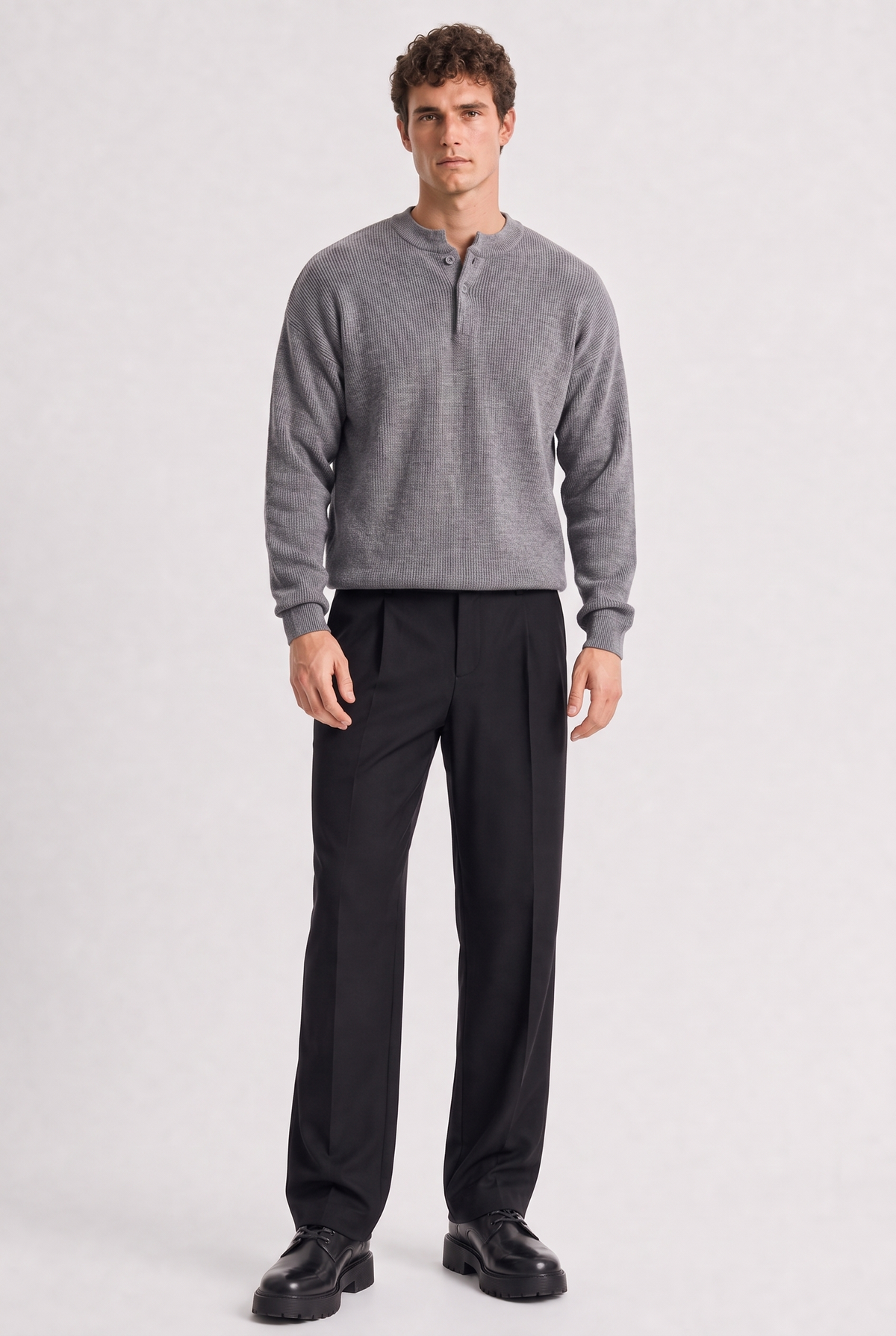 Heritage Knit Henley