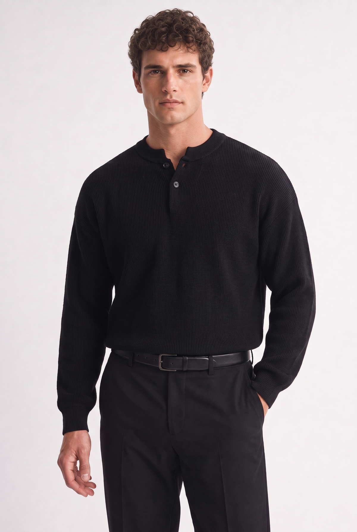 Heritage Knit Henley