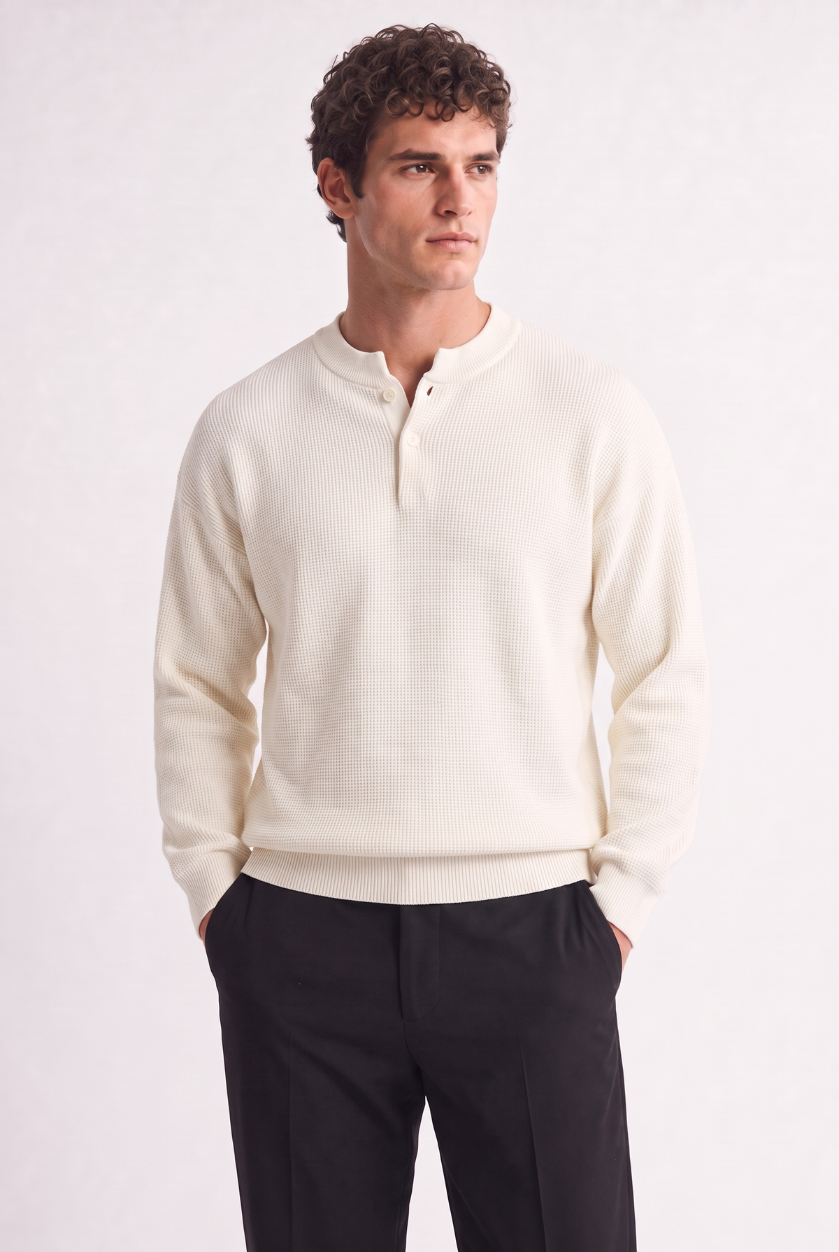 Heritage Knit Henley