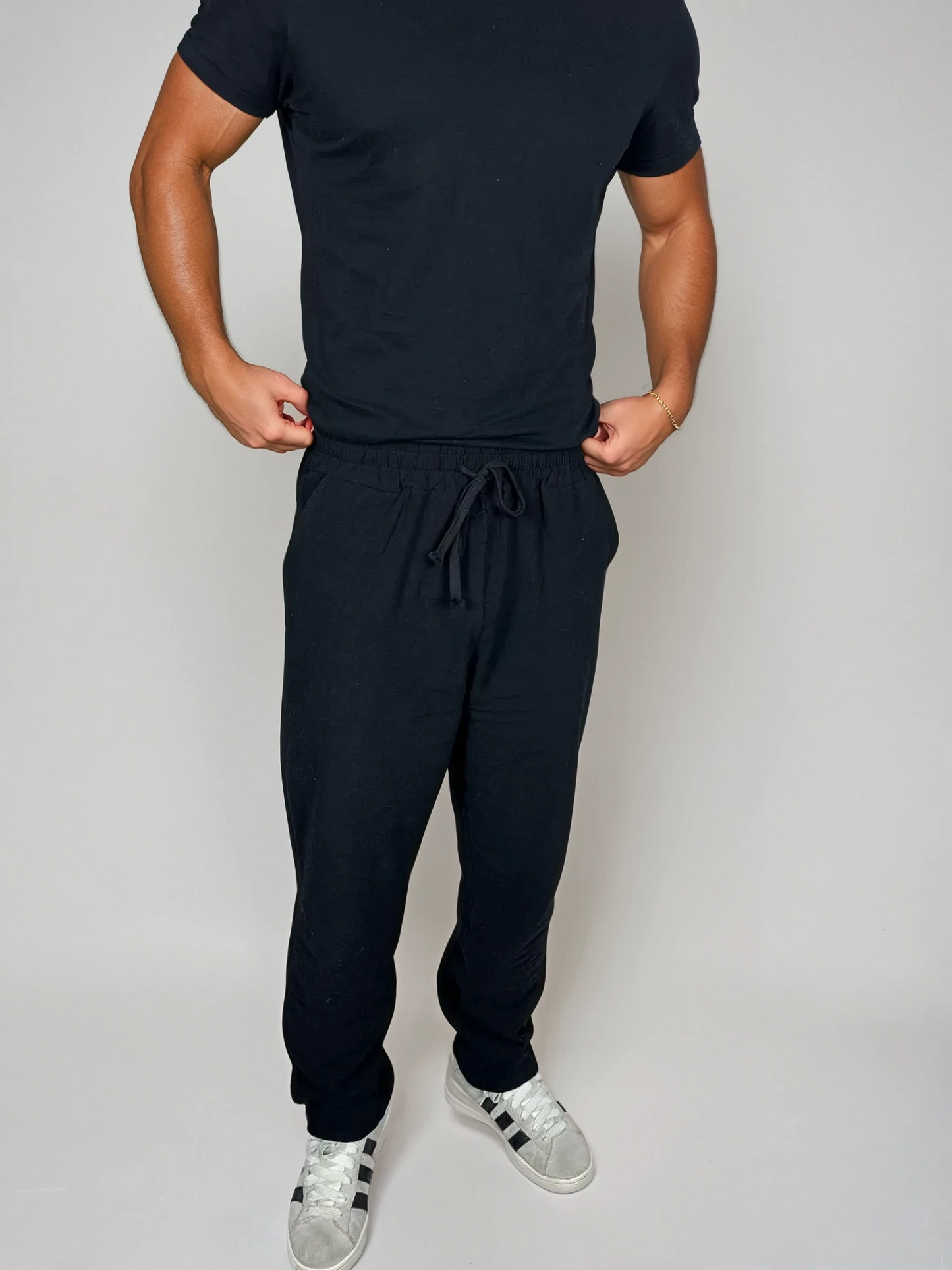 Casual Leinen Hose
