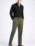 Casual Leinenhose