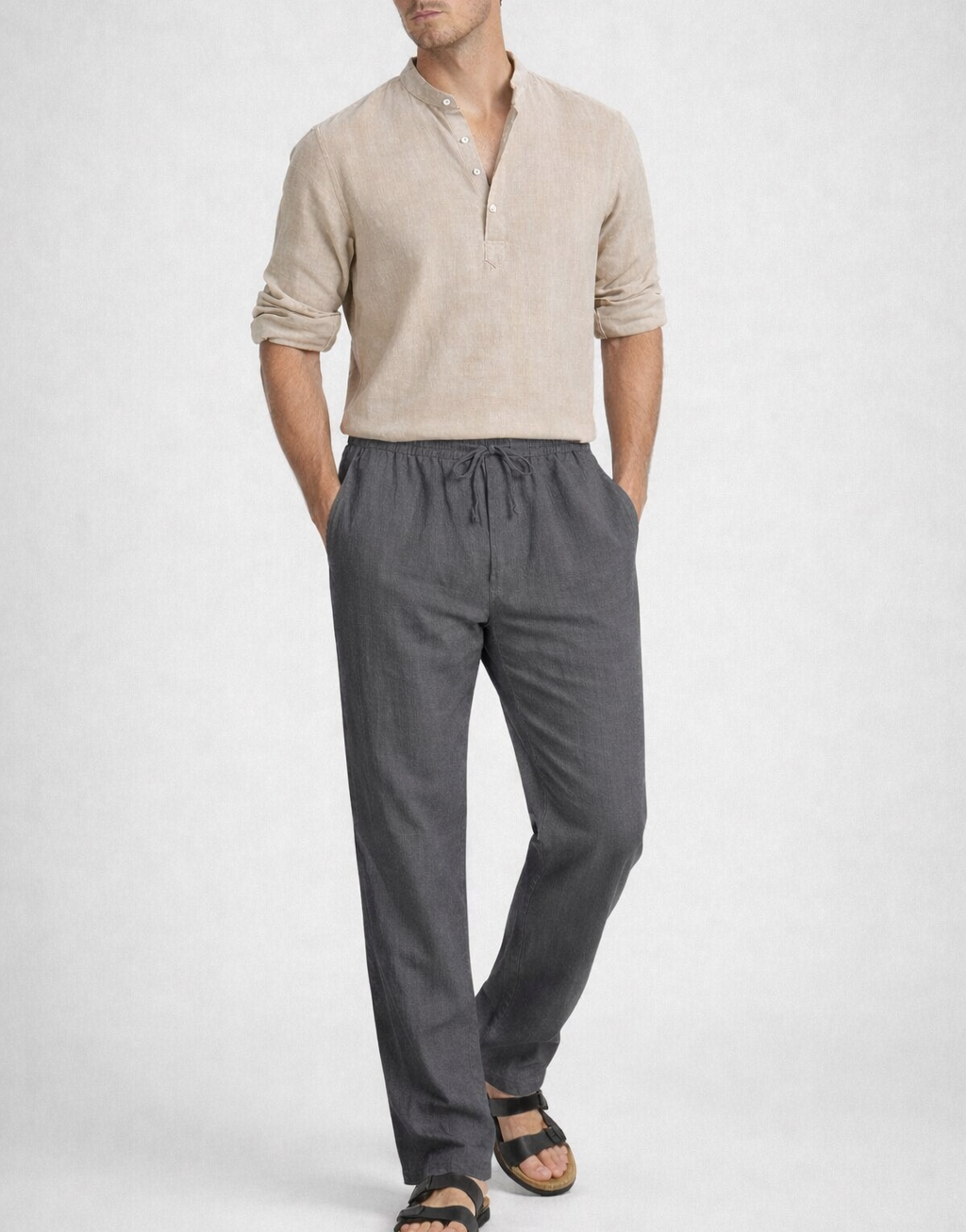 Casual Leinenhose