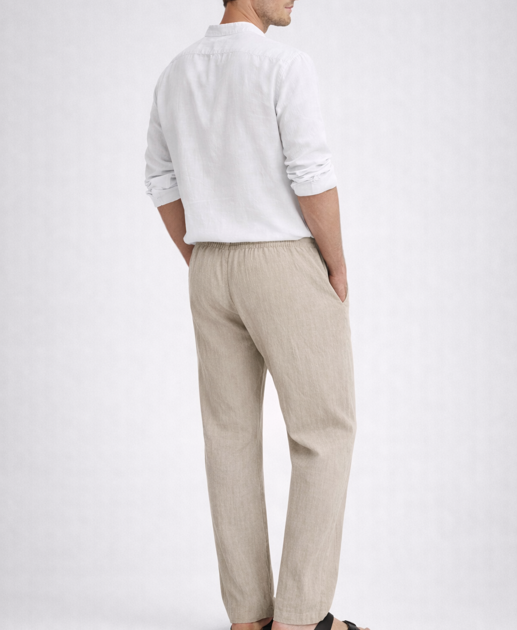 Casual Leinenhose
