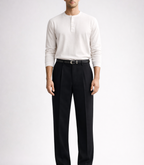 Langärmliges Henleyshirt