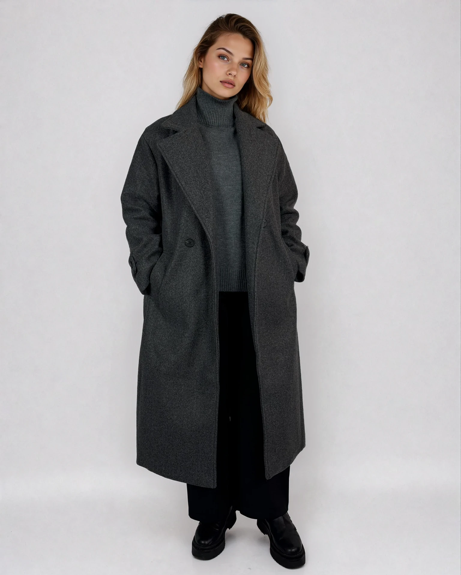 Weicher Oversize-Mantel