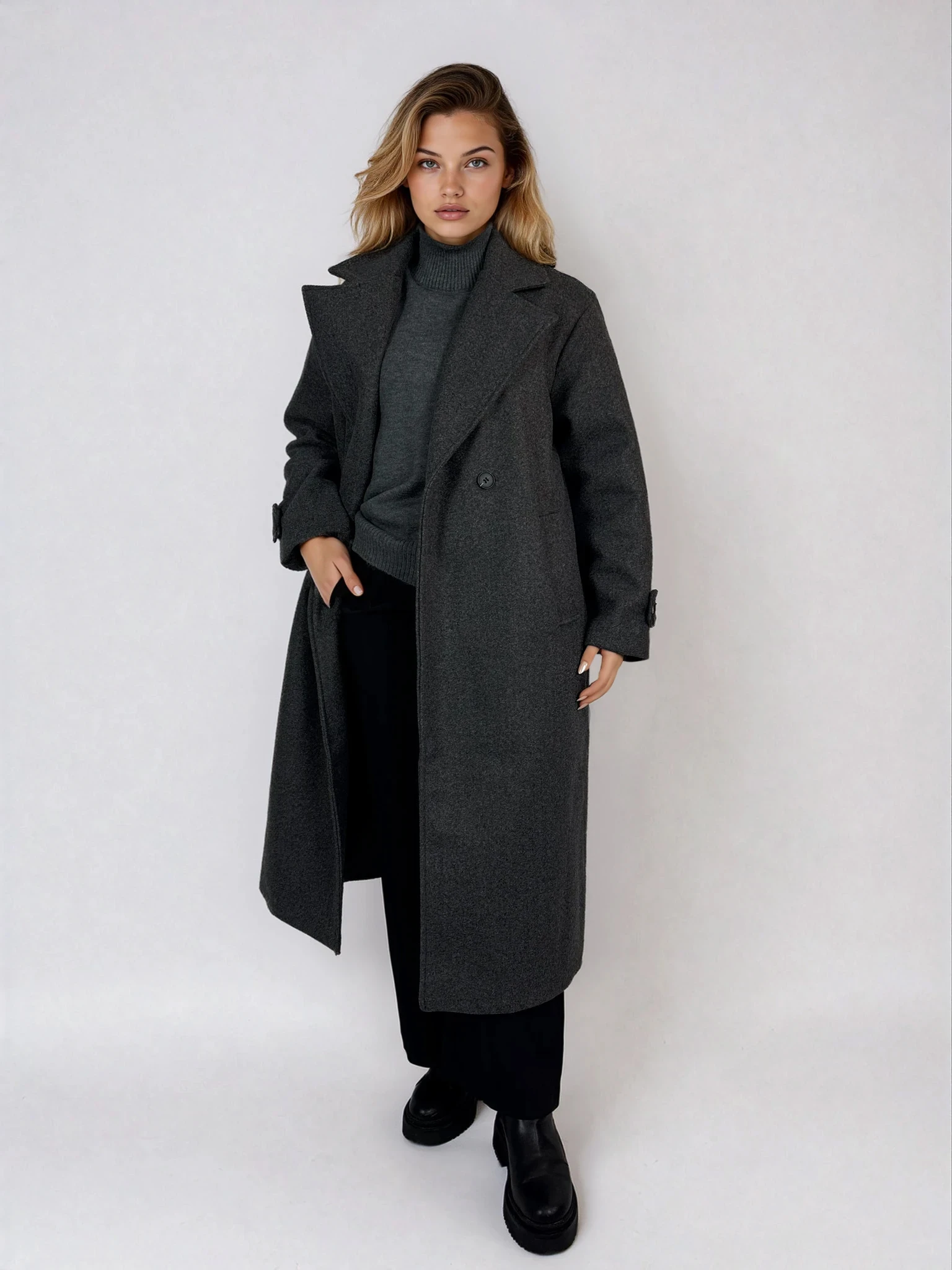 Weicher Oversize-Mantel