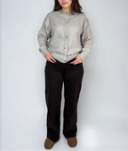 Strickcardigan mit Knöpfen