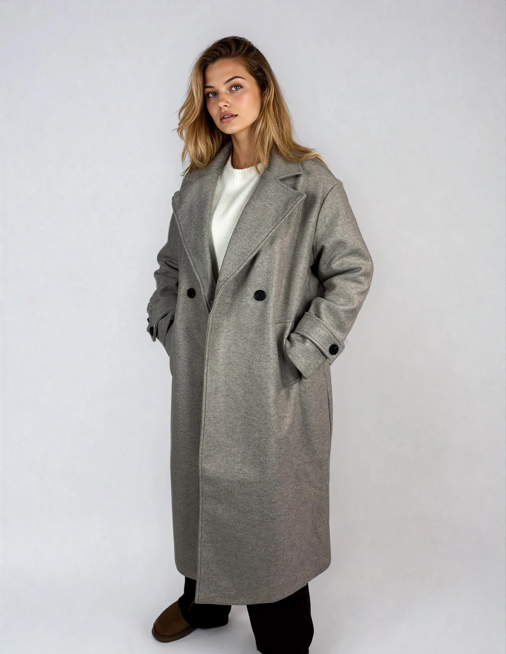 Weicher Oversize-Mantel