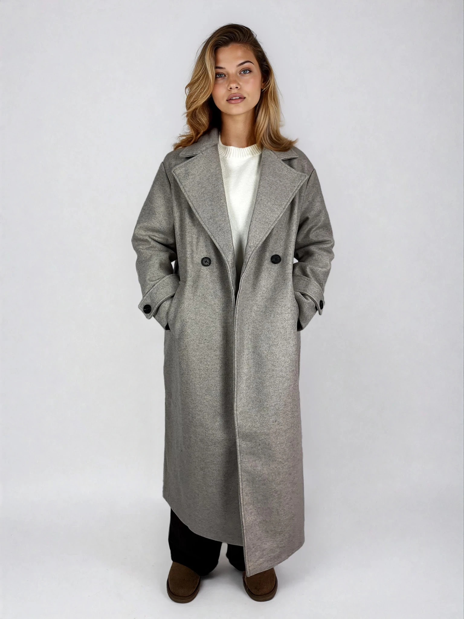 Weicher Oversize-Mantel