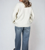 Oversized Cardigan mit Bindedetails