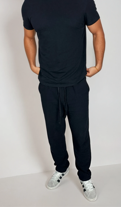 Casual Leinen Hose