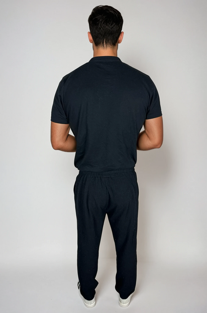 Casual Leinen Hose