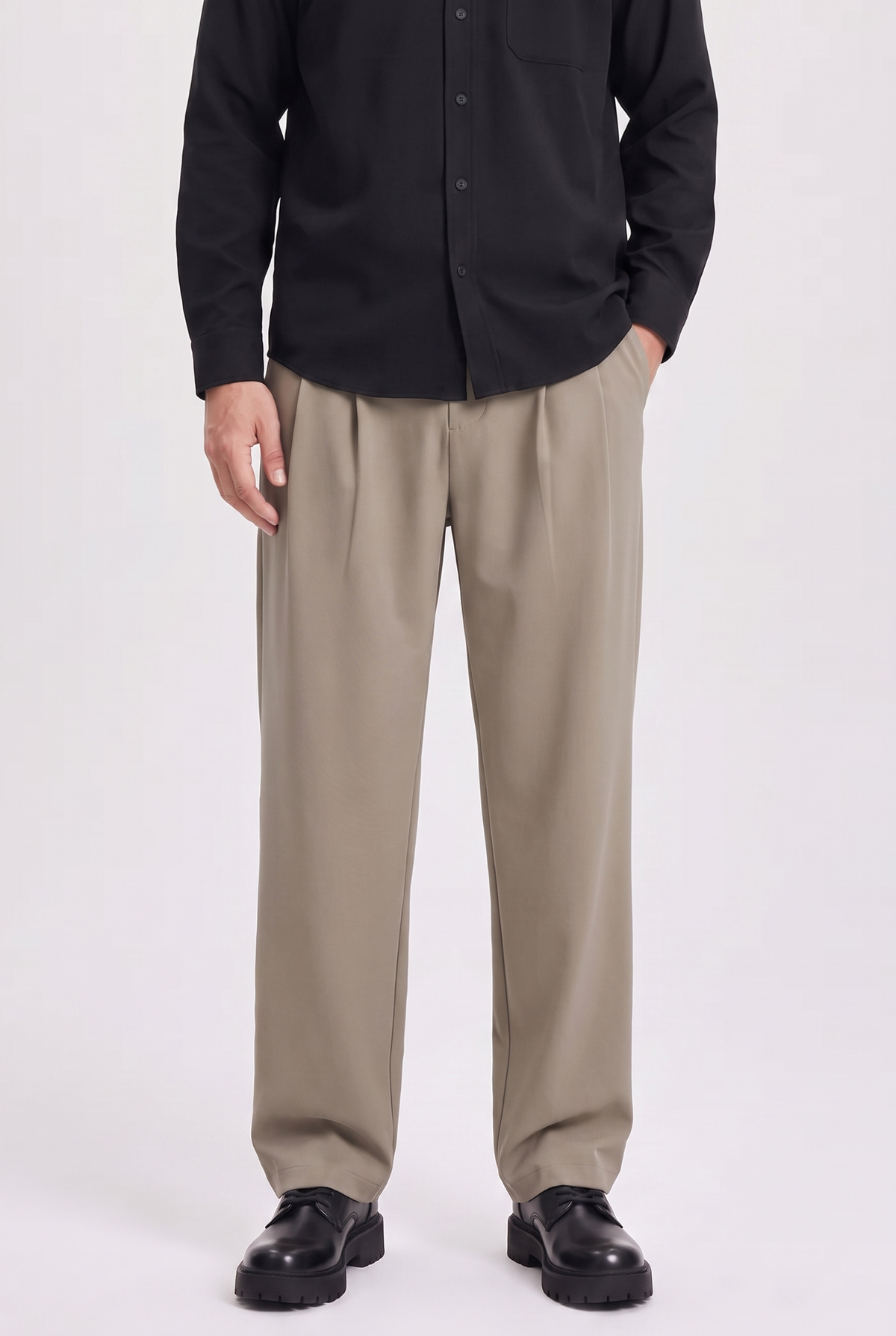 Straight Tailored Trousers