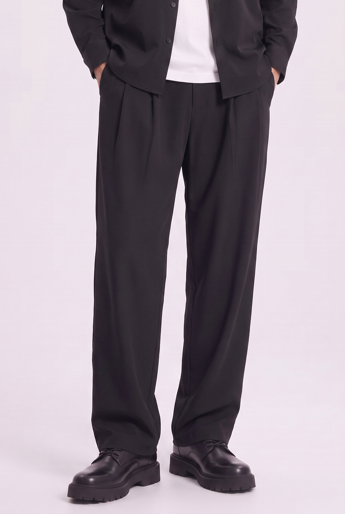 Straight Tailored Trousers