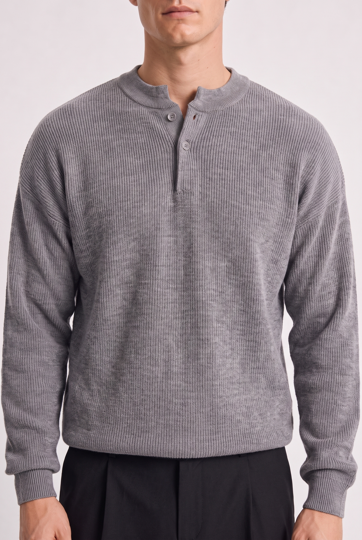 Heritage Knit Henley