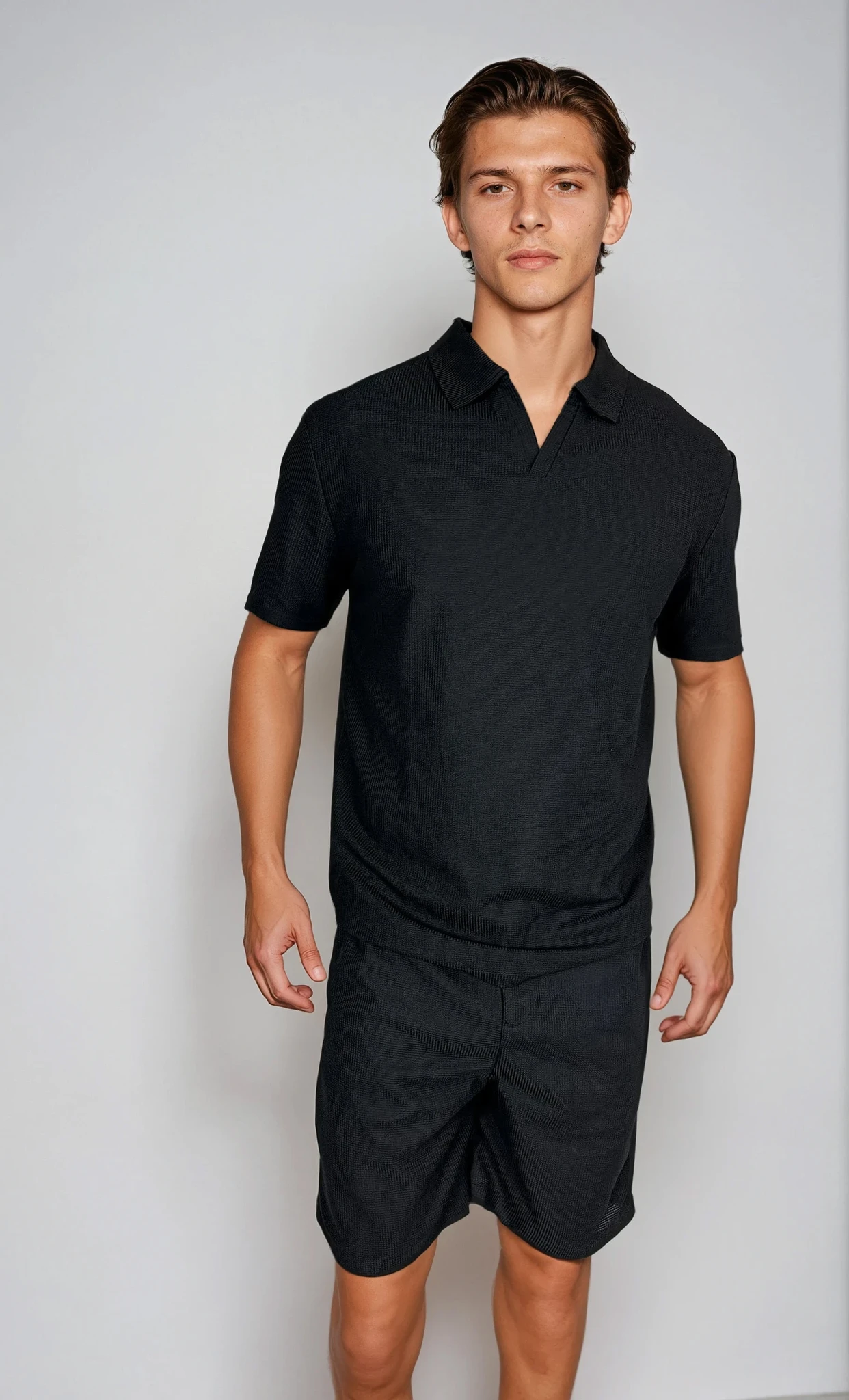 Kurzärmeliges Polo Shirt
