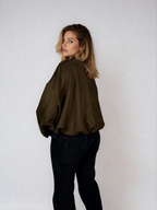 Jacke in Wildlederoptik